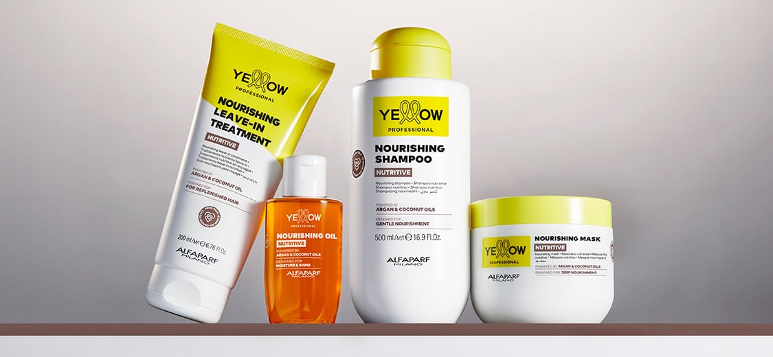 Yellow Professional Hydrating Hair Products for Dry to Very Dry Hair
